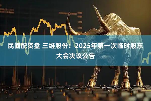 民间配资盘 三维股份：2025年第一次临时股东大会决议公告